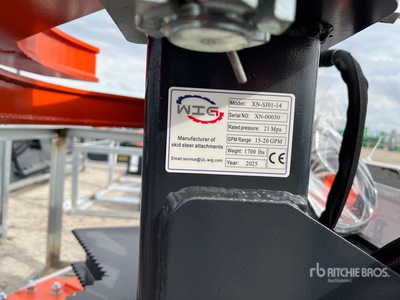 2025 Wig XNSJ0114 14 IN Skid Steer Tree Shear (Unused)