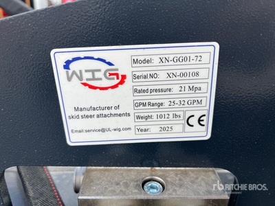 2025 Wig XNGG0172 Kompaktlader-Freischneider (Unused)