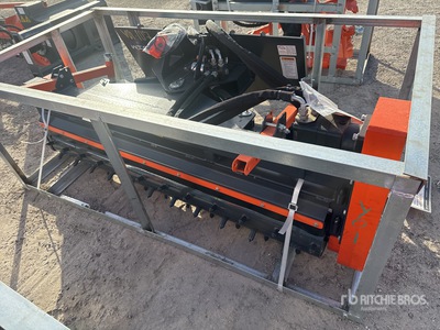 2025 Wig XNDLP72 72 in Skid Steer Power Rake (Unused)