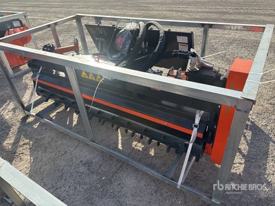 2025 Wig XNDLP72 72 in Skid Steer Power Rake (Unused)