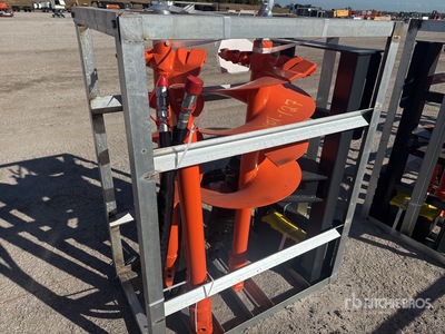 Quantity of (2) 2025 Wig XNLXZ0118 12 in & 18 in Skid Steer Auger (Unused)