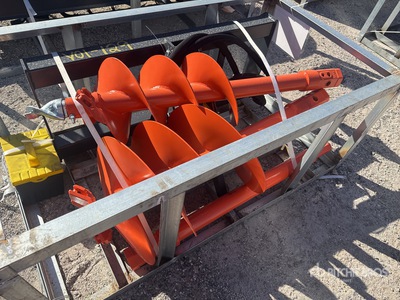 Quantity of (2) 2025 Wig XNLXZ0118 12 in & 18 in Skid Steer Auger (Unused)