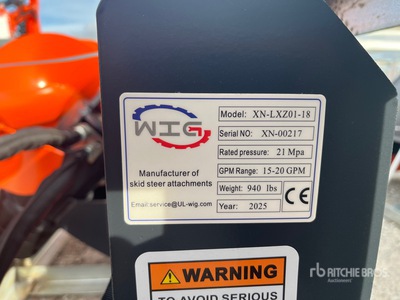 2025 Wig XNLXZ0118 QTY OF 4 Tarière pour chargeuse à différentiel (Unused)