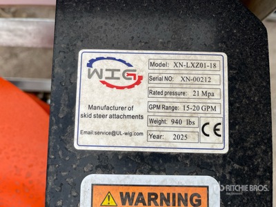 2025 Wig XNLXZ0118 QTY OF 4 Tarière pour chargeuse à différentiel (Unused)