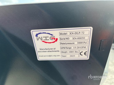 2025 Wig XNDLP72 72 IN Preparatore per mini pala (Unused)