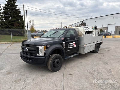 2018 Schwing SPT500 on 2018 Ford F-550 4x2 Line Betonpumpenwagen