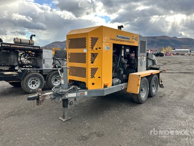 2021 Putzmeister TK70 Trailer Mounted Concrete Pump