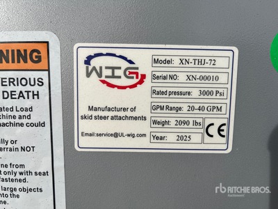 2025 Wig XNTHJ172 Trincia per mini pala (Unused)