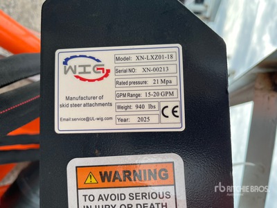 2025 Wig XNLXZ0118 QTY OF 4 Tarière pour chargeuse à différentiel (Unused)