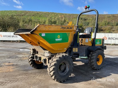2018 Mecalac TA3s 3 t 4x4 Swivel Dumper