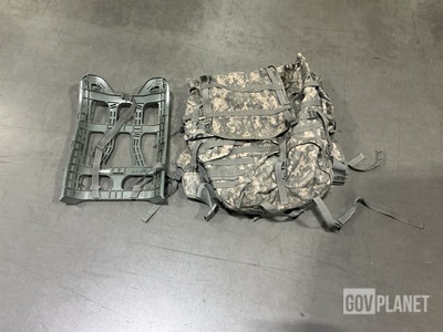 (38) Assault Packs, (58) Fighting Load Carriers & (11) Large Field Packs