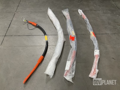 (4) Caton Connector 13334-L7 Power Cable Assemblies