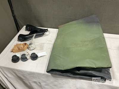 (5) Fitted Vehicular Cab Covers, (1) Suspension Control Arm & Assorted Items