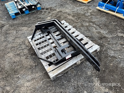 2025 GIYI GY-DHC 60 in Skid Steer Forks (Unused)