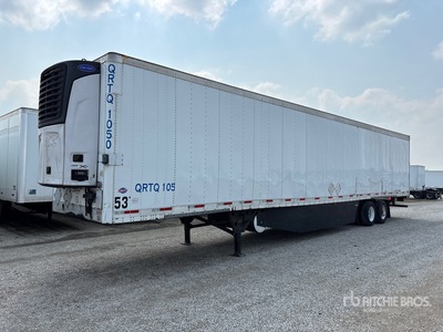 2015 Utility VS2RA 53 ft x 102 in T/A Refrigerated Trailer