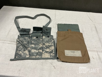 (558) Ammunition Bandoleers & (372) Side Plate Pockets