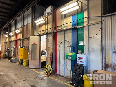 Team Blowtherm 65 Ft x 14 Ft x 14 Ft Pressurized and Cure Cabina di verniciatura