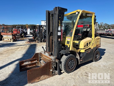 2017 Hyster H80FT 4950 lb Pneumatic Tire Wózek widłowy