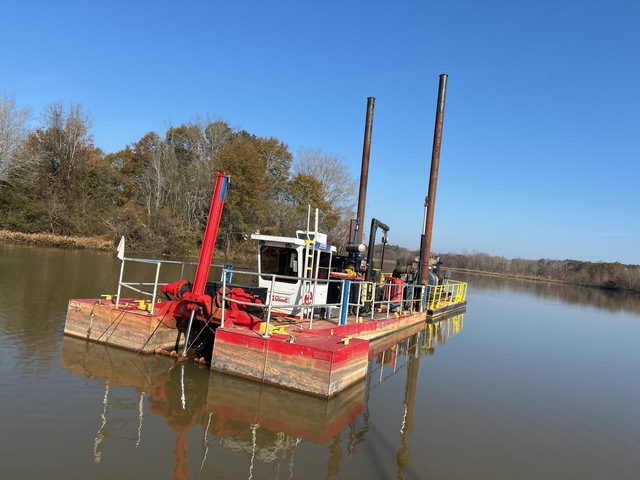 Ellicott 370 Dredge Barge