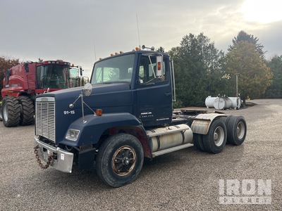 1991 Freightliner FLC112 6x4 T/A Day Cab Truck Tractor