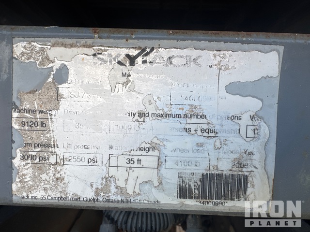 ELEVADOR TIJERA 2007 SKYJACK 7135