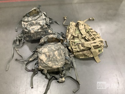 (5) Medium MOLLE Rucksack Sets, (15) Rifleman Sets & Assorted Items