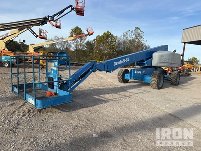 2008 Genie S-65 4WD Diesel Articulating Boom Lift