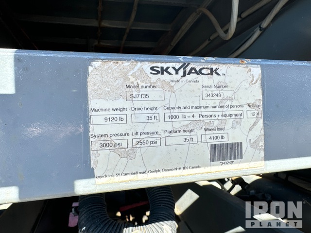 ELEVADOR TIJERA 2007 SKYJACK 7135