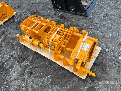 Quantity of (8) 2025 VICSEC VCA-8 Mini Excavator Attachments (Unused)