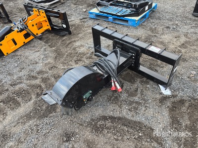 2025 GIYI GY-SG45 15 in Skid Steer Stump Grinder (Unused)