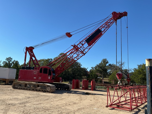 Manitowoc 10000 100 ton Lattice-Boom Crawler Crane Manitowoc 10000 100 ton Lattice-Boom Crawler Crane