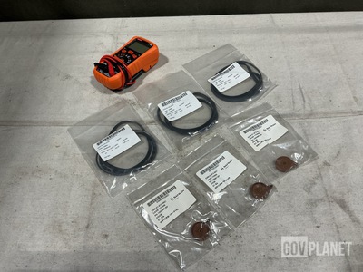 (1) Multimeter, (10) Seal Washers, (50) Knobs & Assorted Items