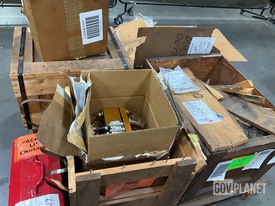 (1) Globe Valve, (1) Alternating Current Motor & Assorted Items