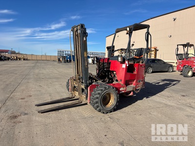 2012 Moffet M5000 5500 lb 3x3 Truck Mounted Forklift