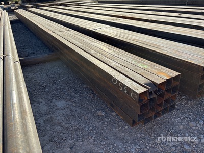 2 in x 2 in x 20 ft 14 GA Sq Tubing معادن متنوعة
