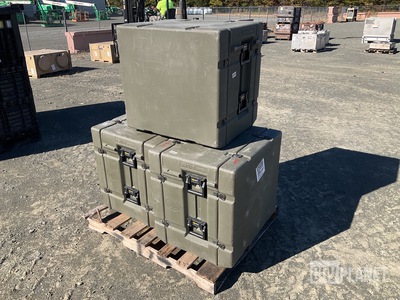 (3) Hardigg Field Desks