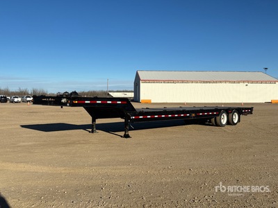 1983 Univision 45 ft T/A Remorque pour équipement