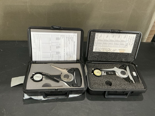 (2) Pacific Scientific T60-1001-C8-1A Cable Tensiometers (2) Pacific Scientific T60-1001-C8-1A Cable Tensiometers
