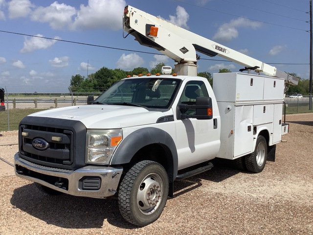 2012 Versalift TEL29N-O3 on 2012 Ford F-450 XL 4x4 Bucket Truck 2012 Versalift TEL29N-O3 on 2012 Ford F-450 XL 4x4 Bucket Truck