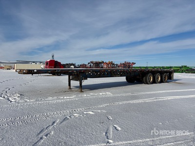 2007 Doepker 53 ft Tri/A Przyczepa płaska