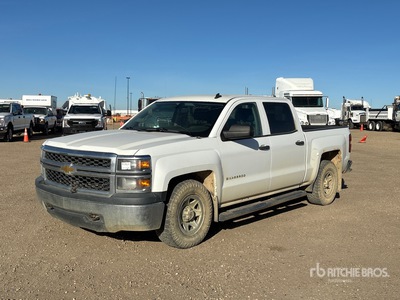 2014 Chevrolet Silverado 1500 4x4 Crew Cab Pickup