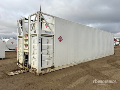 2007 Transtank 68000 L Skid Mounted Steel Fuel Tank