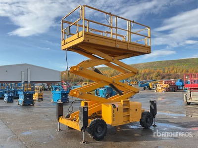 2014 Haulotte H12SDX 4x4 Diesel Scissor Lift