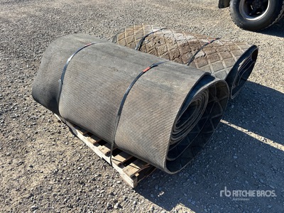 Quantity of (2) 60 in Rolls of Rubber