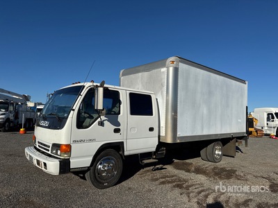 2003 Isuzu NQR 4x2 Crew cab Van Truck