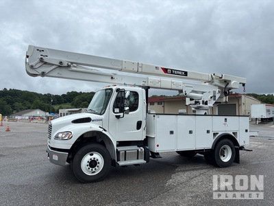 2022 Terex Optima-TC55 55 ft on 2023 Freightliner M2 106 4x2 Podnośnik Koszowy