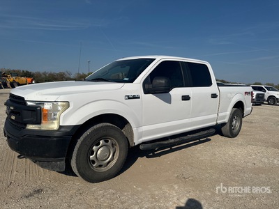 2018 Ford F-150 XL 4x4 Crew Cab Pickup