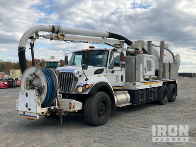 2008 Vac-Con V390LHRA on 2009 International 7400 6x4 Vacuum Tanker Truck