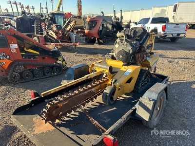 2014 Vermeer RTX-150 Tracked جرافة الحفر w/2015 Vermeer TLR30LD Trailer