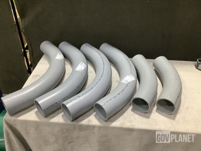 (30) Assorted Rigid Non-Metallic PVC Conduit Fittings